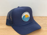 Adult ||| Trucker Hat ||| Westhampton Beach Three Birds - Local Stripes