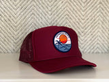 Adult ||| Trucker Hat ||| Hermosa Beach Sunset - Local Stripes