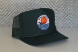 Adult ||| Trucker Hat ||| Manhattan Beach Sunset - Local Stripes