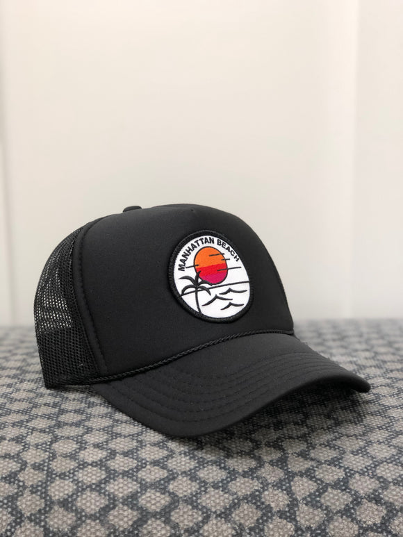 Adult ||| Trucker Hat ||| Rainbow Sun - Local Stripes