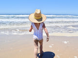 Youth ||| Lifeguard Hat ||| Manhattan Beach Small Wave - Local Stripes